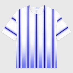 Мужская футболка оверсайз Striped suit