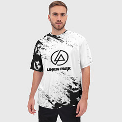 Футболка оверсайз мужская Marshmello x Linkin park, цвет: 3D-принт — фото 2