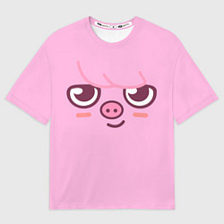 Футболка оверсайз мужская Dwaekki skzoo, цвет: 3D-принт