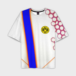 Футболка оверсайз мужская Borussia geometry sport, цвет: 3D-принт