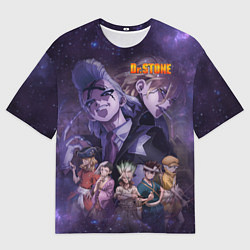 Мужская футболка оверсайз Доктор Камень