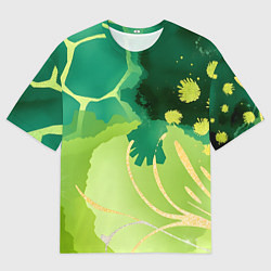Футболка оверсайз мужская Вдохновленный природой, цвет: 3D-принт