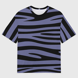 Футболка оверсайз мужская Морские полоски, цвет: 3D-принт