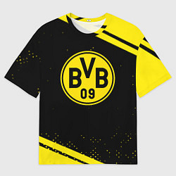 Мужская футболка оверсайз Borussia полосы