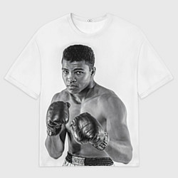 Мужская футболка оверсайз Young Muhammad Ali
