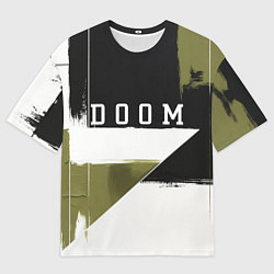 Мужская футболка оверсайз Doom The Dark Ages