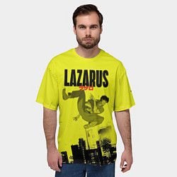 Футболка оверсайз мужская Лазарь: Паркур, цвет: 3D-принт — фото 2