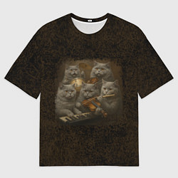 Футболка оверсайз мужская Когда Наташа музыкант, цвет: 3D-принт