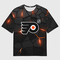 Мужская футболка оверсайз Филадельфия Флайерз - НХЛ хоккей