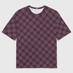 Мужская футболка оверсайз Tartan
