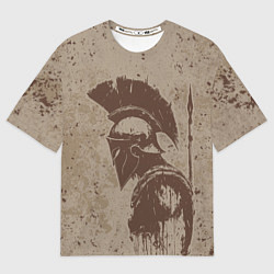 Футболка оверсайз мужская Спарта, цвет: 3D-принт