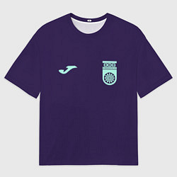 Мужская футболка оверсайз ФК Уфа - форма с текстурой