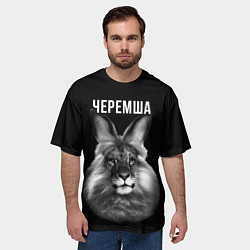 Футболка оверсайз мужская Черемша мем, цвет: 3D-принт — фото 2
