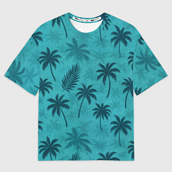 Мужская футболка оверсайз Гавайский стиль - Томми Версетти