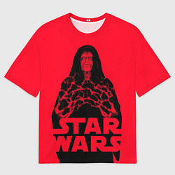 Футболка оверсайз мужская Star wars - Darth Sidious, цвет: 3D-принт