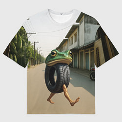 Футболка оверсайз мужская Бонека Амбалабу мем, цвет: 3D-принт