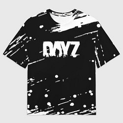 Футболка оверсайз мужская Dayz брызги красок, цвет: 3D-принт