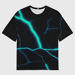 Мужская футболка оверсайз Dark blue