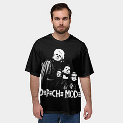 Футболка оверсайз мужская Depeche Mode Violator, цвет: 3D-принт — фото 2