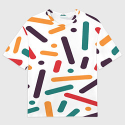 Мужская футболка оверсайз Oval oil