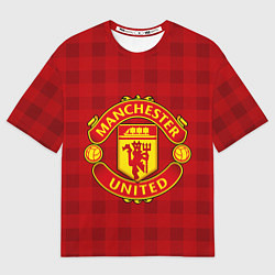 Мужская футболка оверсайз Manchester United