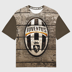 Футболка оверсайз мужская Juventus, цвет: 3D-принт