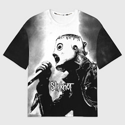 Мужская футболка оверсайз Slipknot