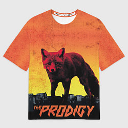 Футболка оверсайз мужская The Prodigy: Red Fox, цвет: 3D-принт