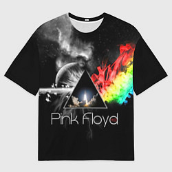 Футболка оверсайз мужская Pink Floyd, цвет: 3D-принт