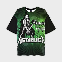 Мужская футболка оверсайз Metallica: Robert Trujillo