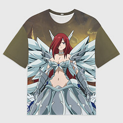 Футболка оверсайз мужская Fairy tail, цвет: 3D-принт
