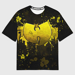 Футболка оверсайз мужская Wu-Tang Clan: Yellow, цвет: 3D-принт