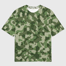 Мужская футболка оверсайз Хаки