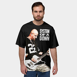 Футболка оверсайз мужская System of a Down, цвет: 3D-принт — фото 2