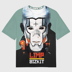 Футболка оверсайз мужская Limp Bizkit: Faith Face, цвет: 3D-принт
