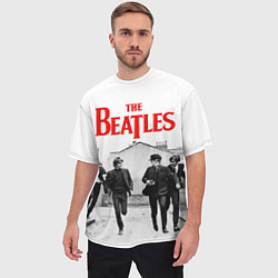 Футболка оверсайз мужская The Beatles: Break, цвет: 3D-принт — фото 2