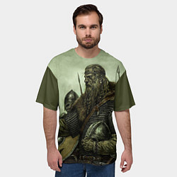 Футболка оверсайз мужская Ватага, цвет: 3D-принт — фото 2