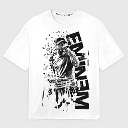 Мужская футболка оверсайз Eminem Rap