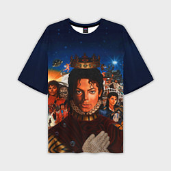 Мужская футболка оверсайз Michael Jackson: Pop King