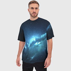 Футболка оверсайз мужская Atlantis Nebula, цвет: 3D-принт — фото 2