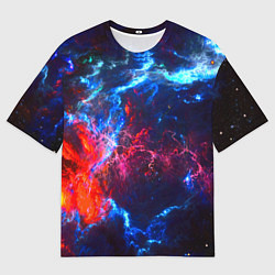 Мужская футболка оверсайз Космос