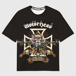 Футболка оверсайз мужская Motorhead: The best of, цвет: 3D-принт