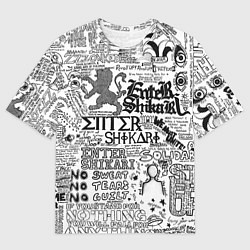 Мужская футболка оверсайз Enter Shikari: Words