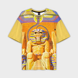 Мужская футболка оверсайз Iron Maiden: Pharaon