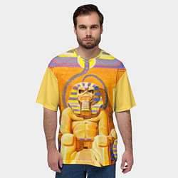 Футболка оверсайз мужская Iron Maiden: Pharaon, цвет: 3D-принт — фото 2