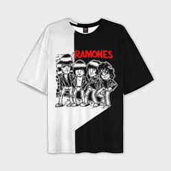 Мужская футболка оверсайз Ramones Boys