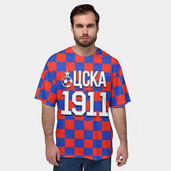 Футболка оверсайз мужская ЦСКА 1911, цвет: 3D-принт — фото 2