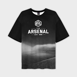 Мужская футболка оверсайз The Arsenal 1886