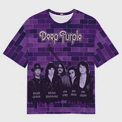 Футболка оверсайз мужская Deep Purple, цвет: 3D-принт
