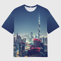 Мужская футболка оверсайз Дубай